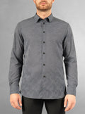 Men's casual long sleeve stretch shirt