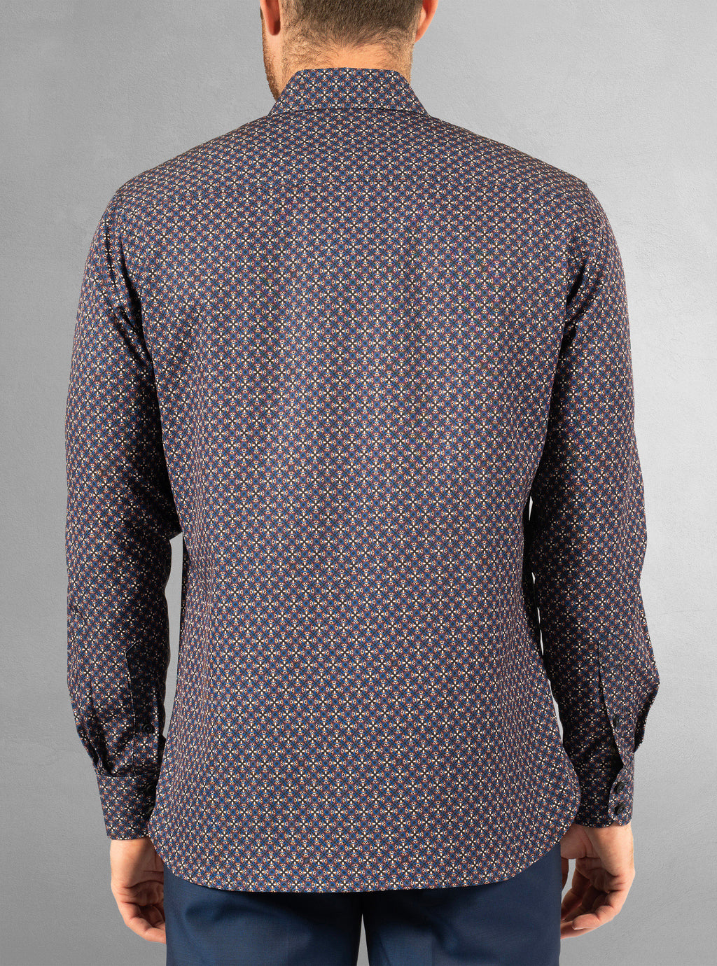 Men's casual long sleeve stretch shirt