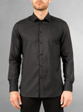 Men's casual long sleeve stretch shirt