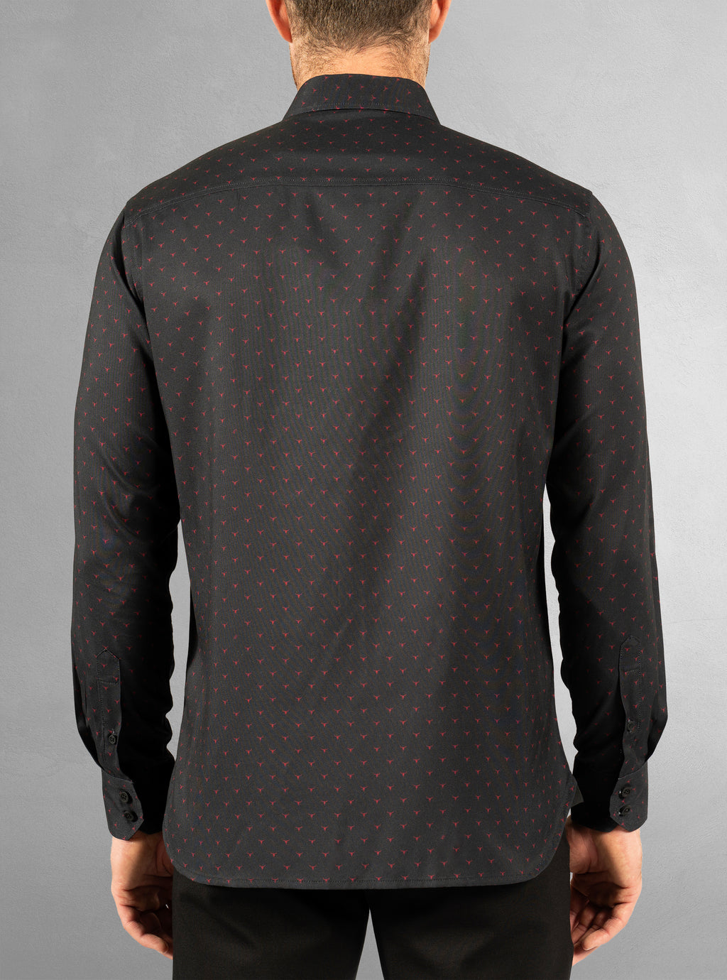 Men's casual long sleeve stretch shirt