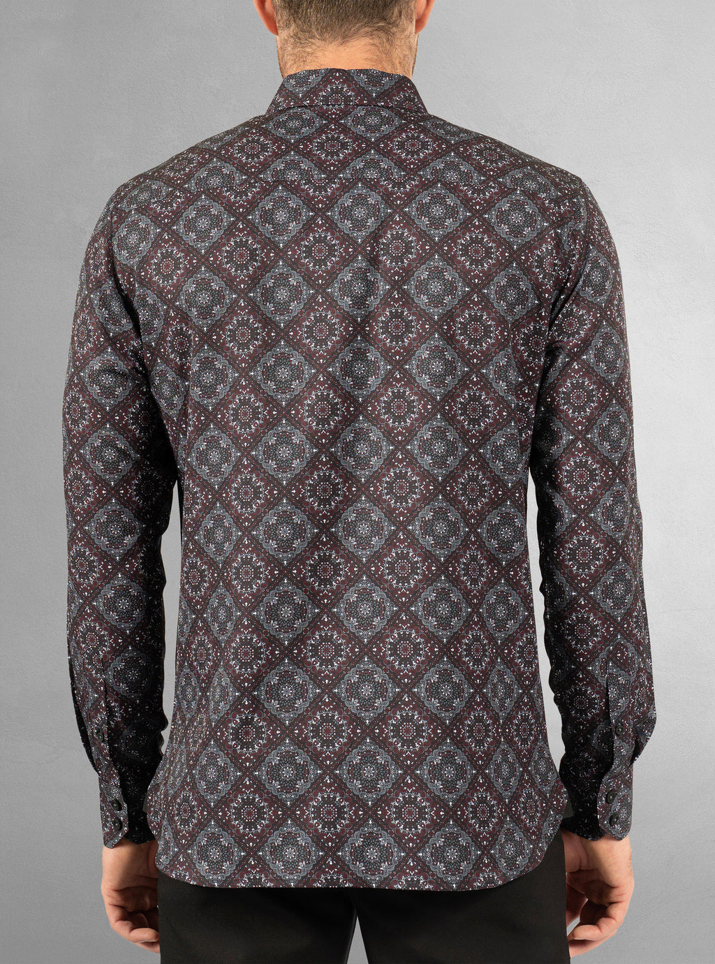 Men's casual long sleeve stretch shirt