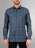 Men's casual long sleeve stretch shirt