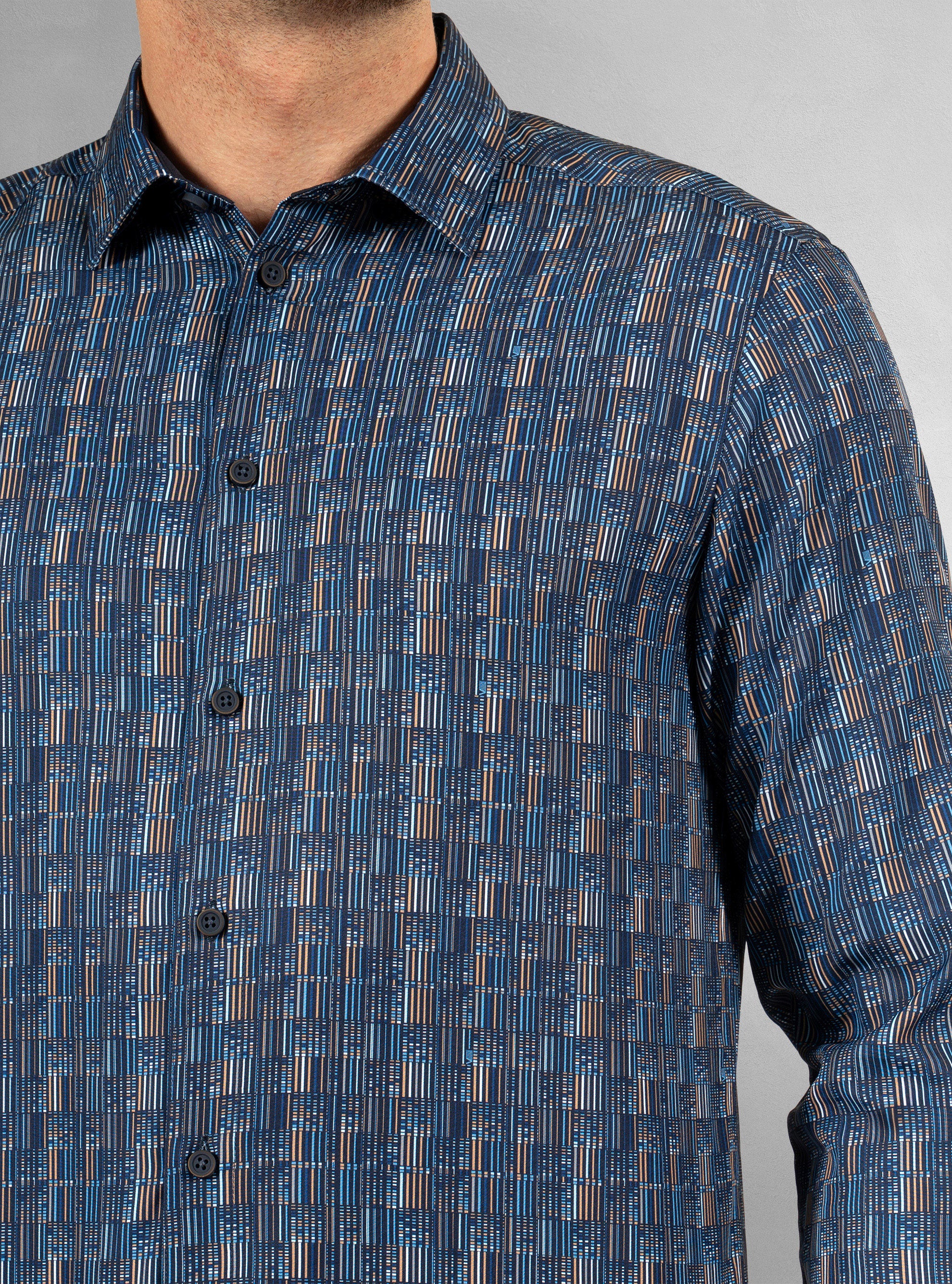 Men's casual long sleeve stretch shirt