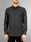 Men's casual long sleeve stretch shirt