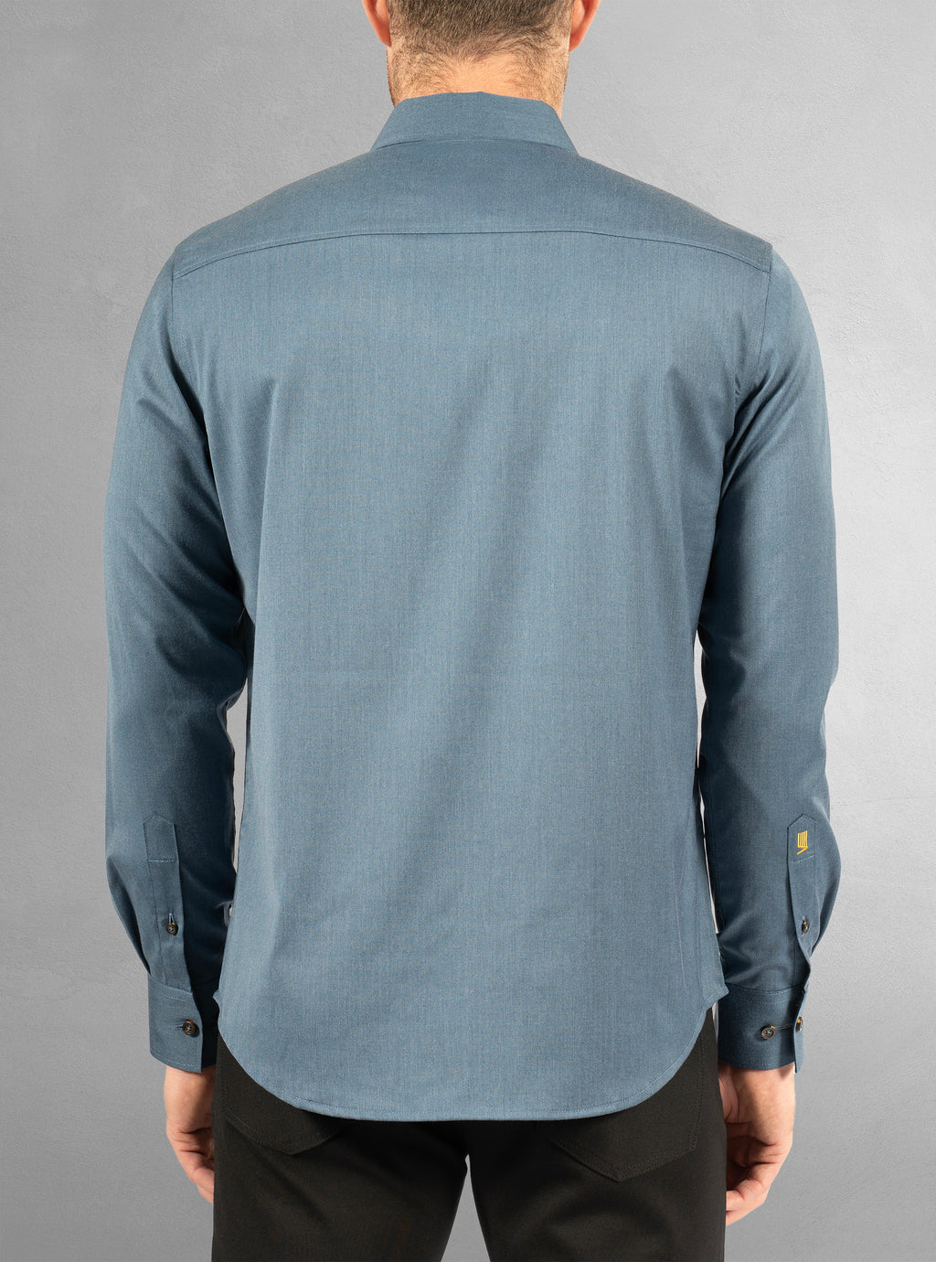 Men's casual long sleeve stretch shirt