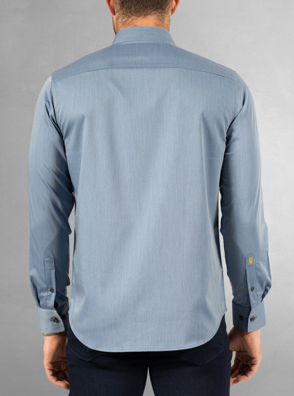 Men's casual long sleeve stretch shirt