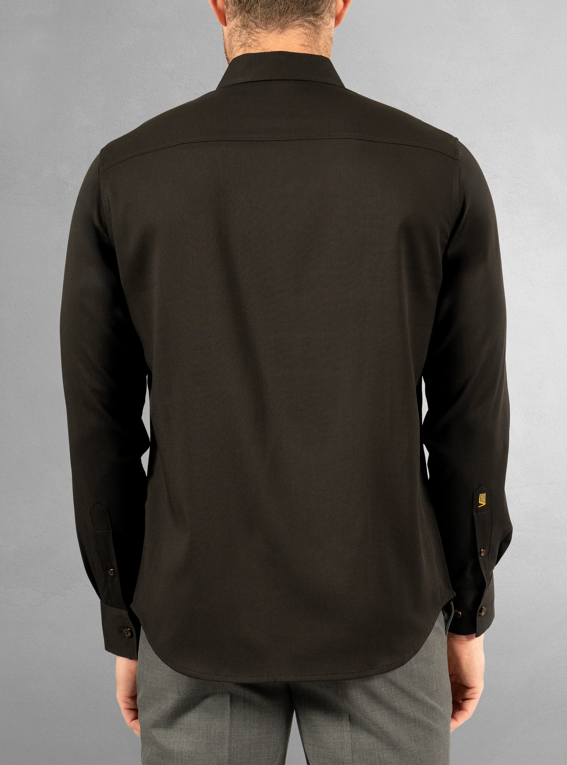 Men's casual long sleeve stretch shirt