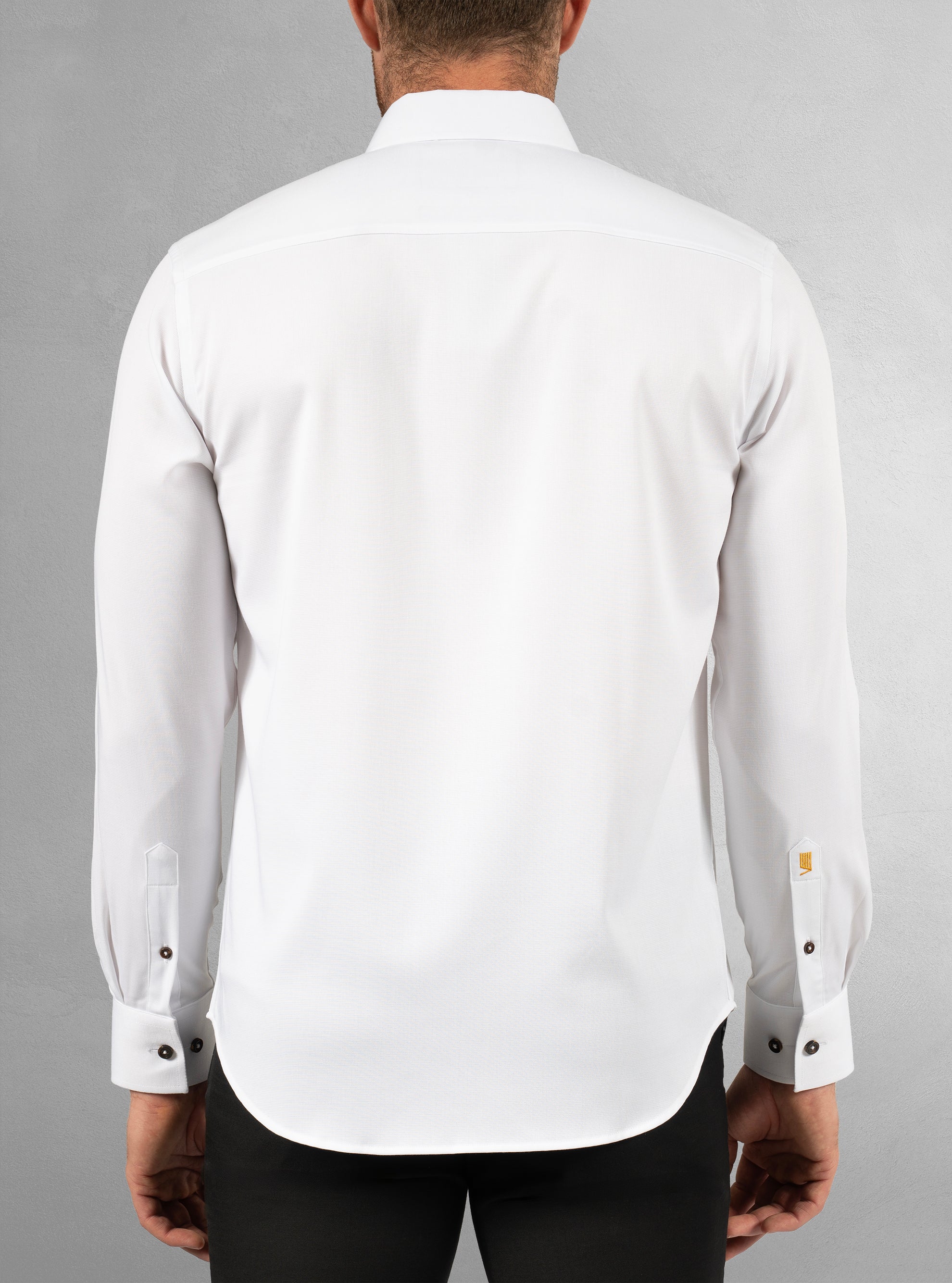 Men's casual long sleeve stretch shirt