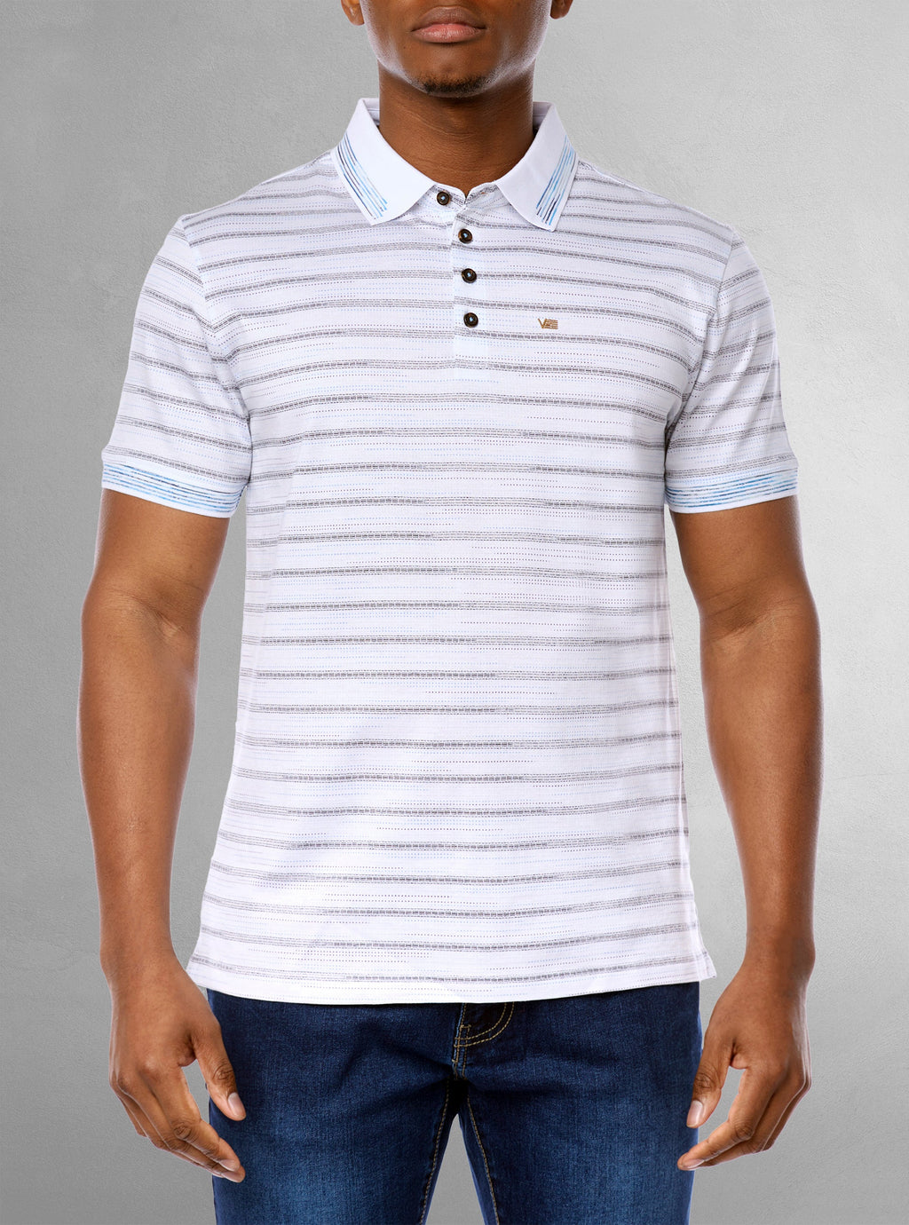 Men's short sleeve polo