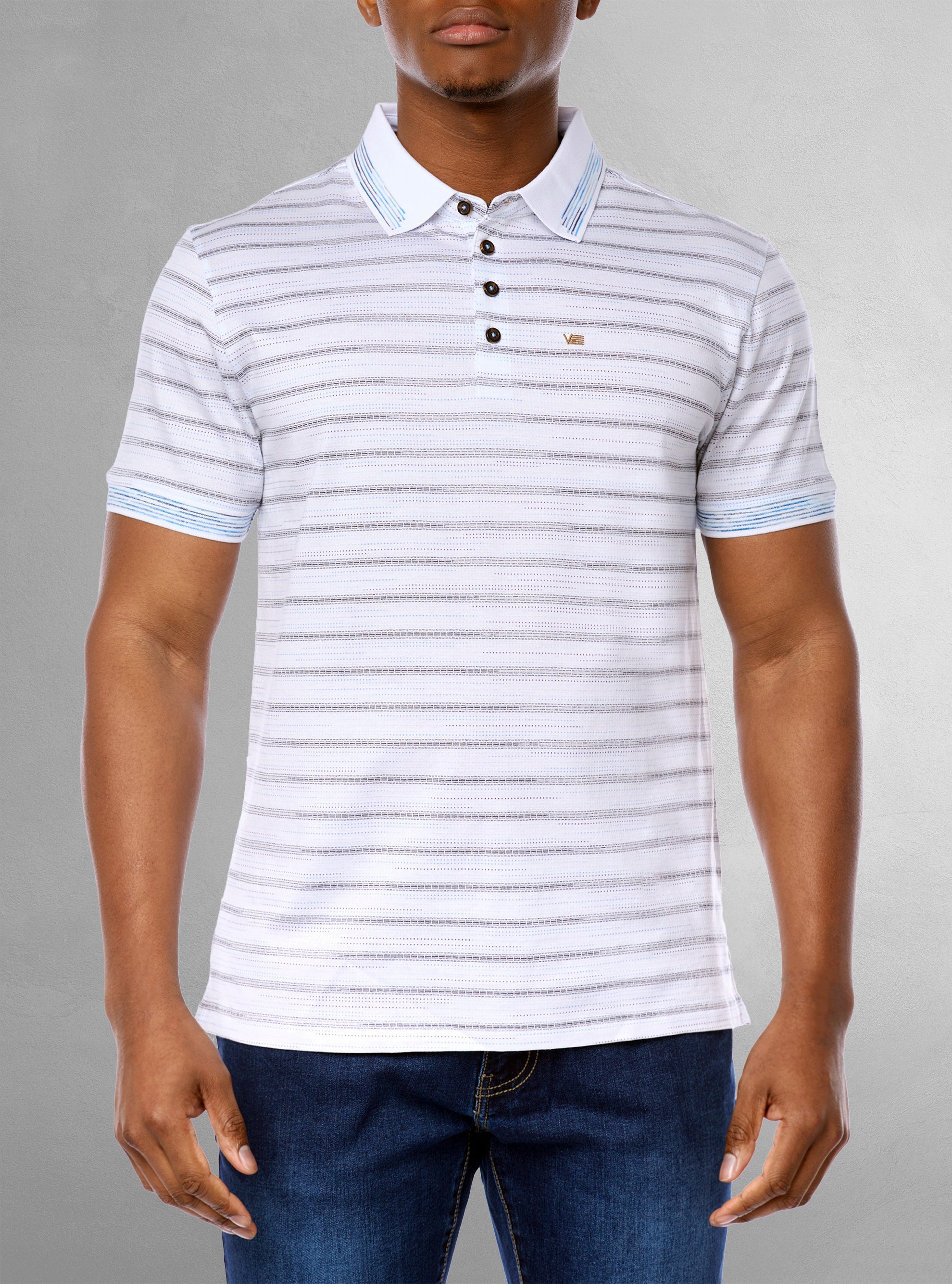 Men's short sleeve polo