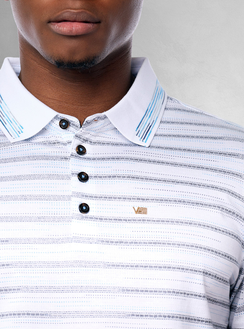 Men's short sleeve polo