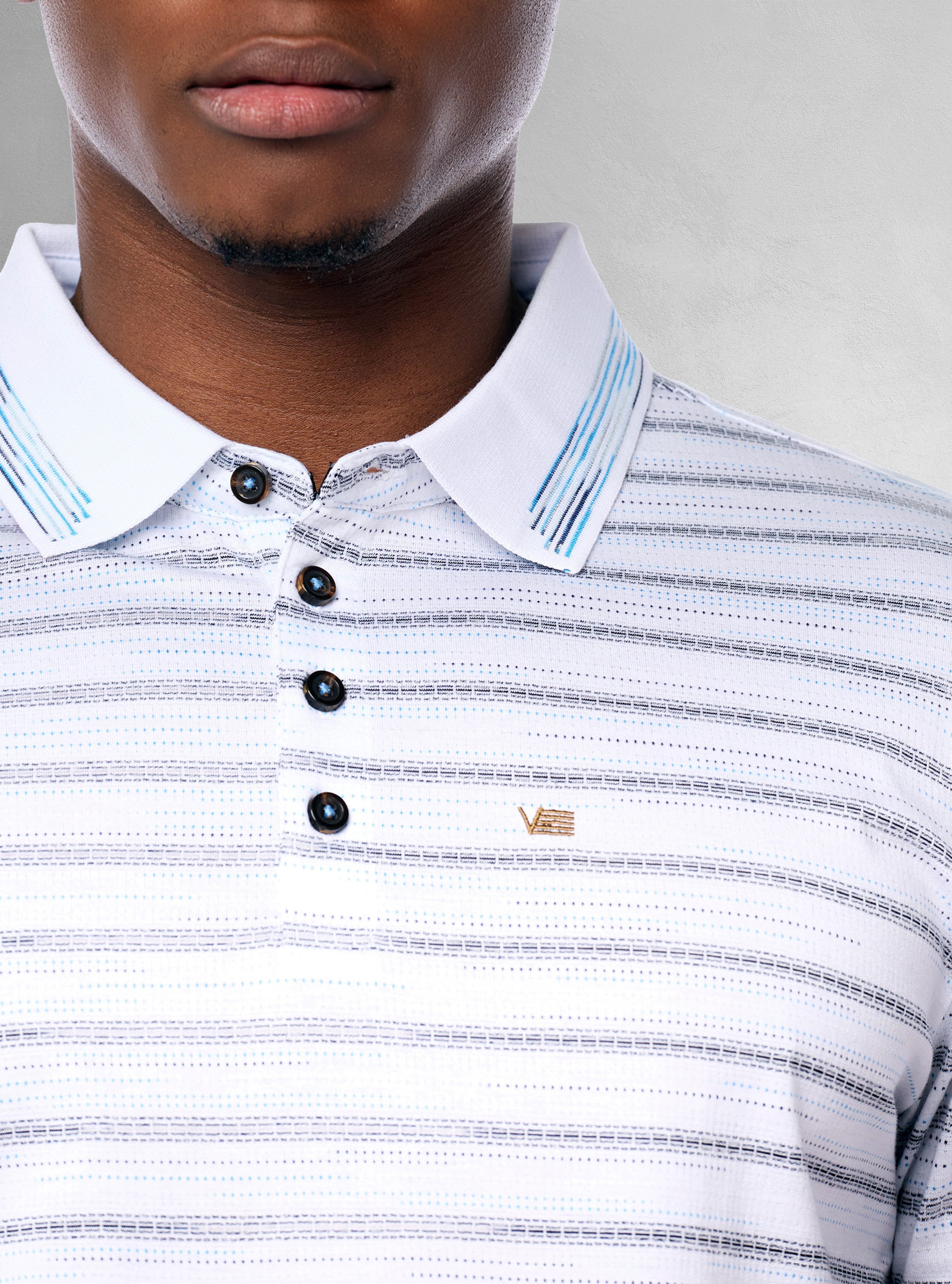 Men's short sleeve polo