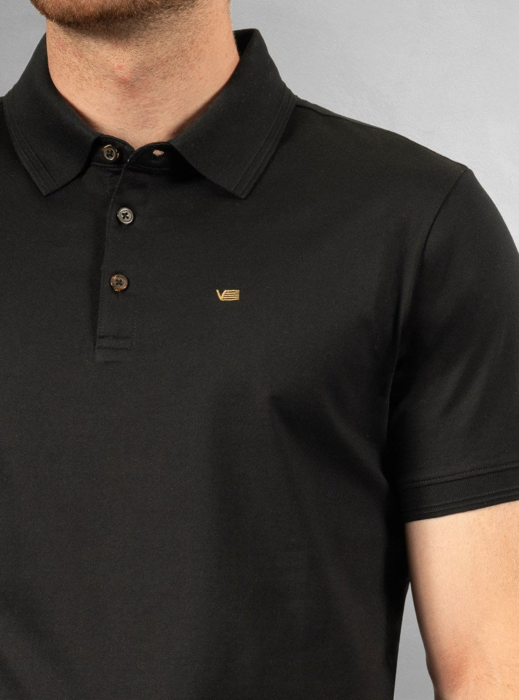 Men's short sleeve basic polo