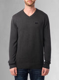 Men's basic v-neck sweater