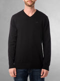 Men's basic v-neck sweater