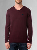 Men's basic v-neck sweater