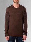 Men's basic v-neck sweater