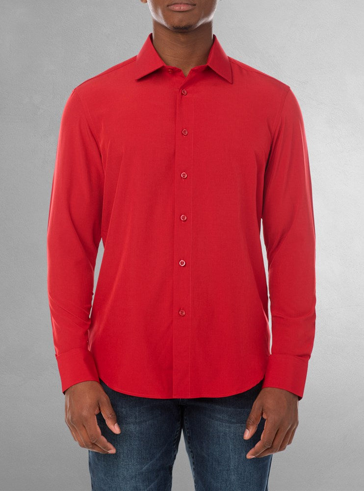 Men's basic long sleeve shirt
