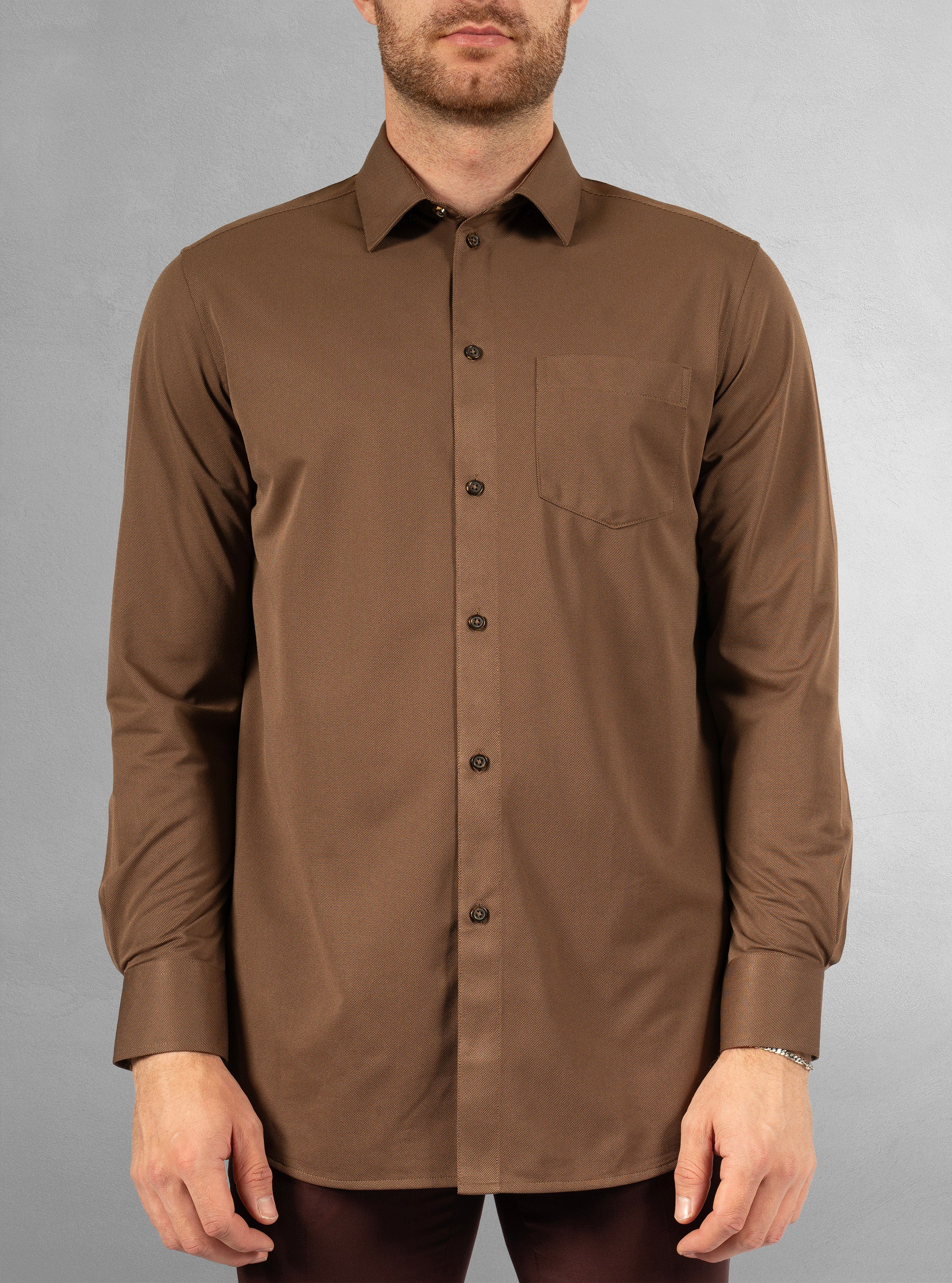 Men's basic long sleeve shirt