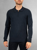 Men's long sleeve polo
