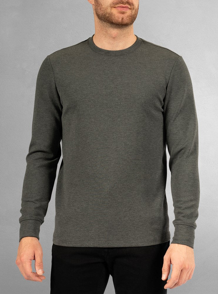 Men's long sleeve crew neck top