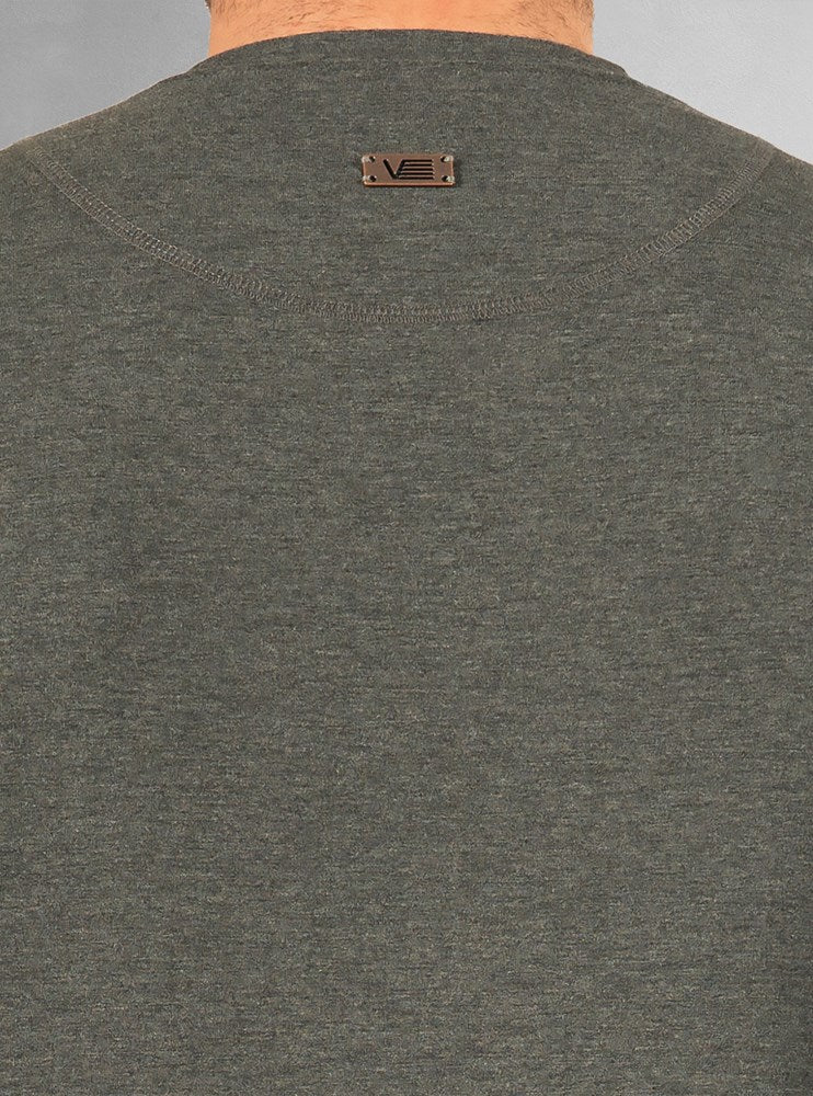 Men's long sleeve crew neck top