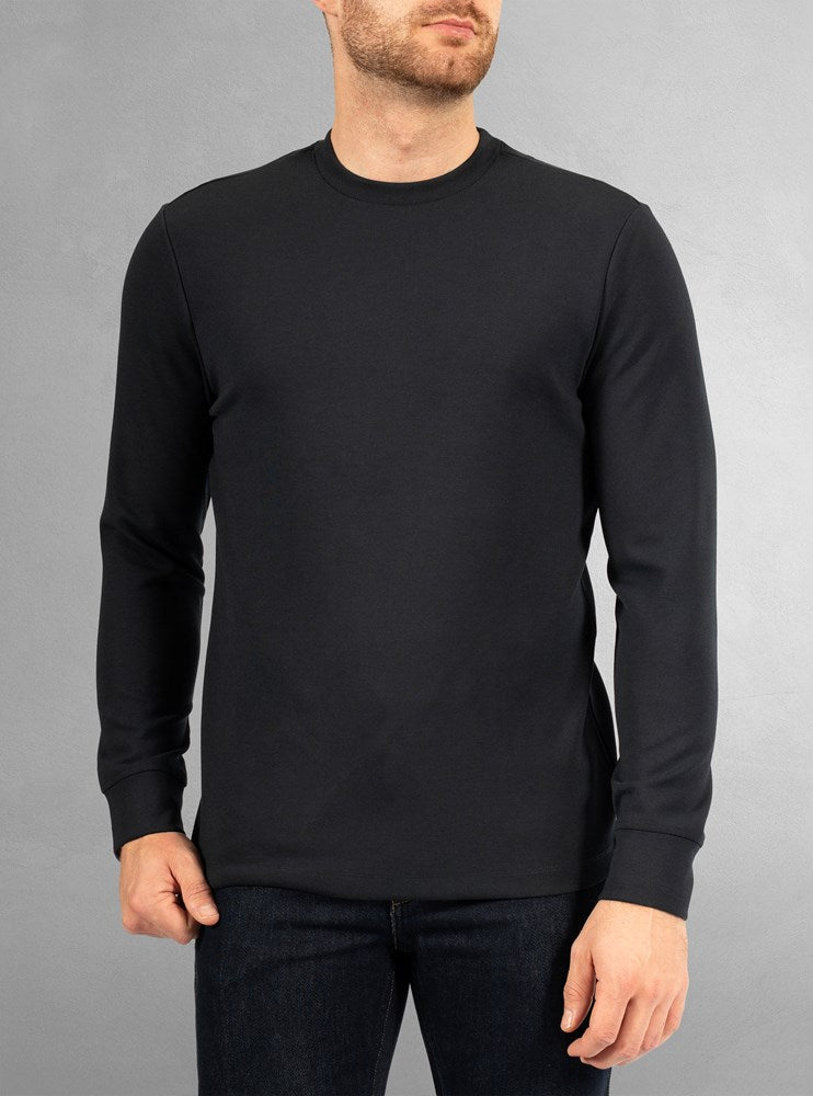 Men's long sleeve crew neck top