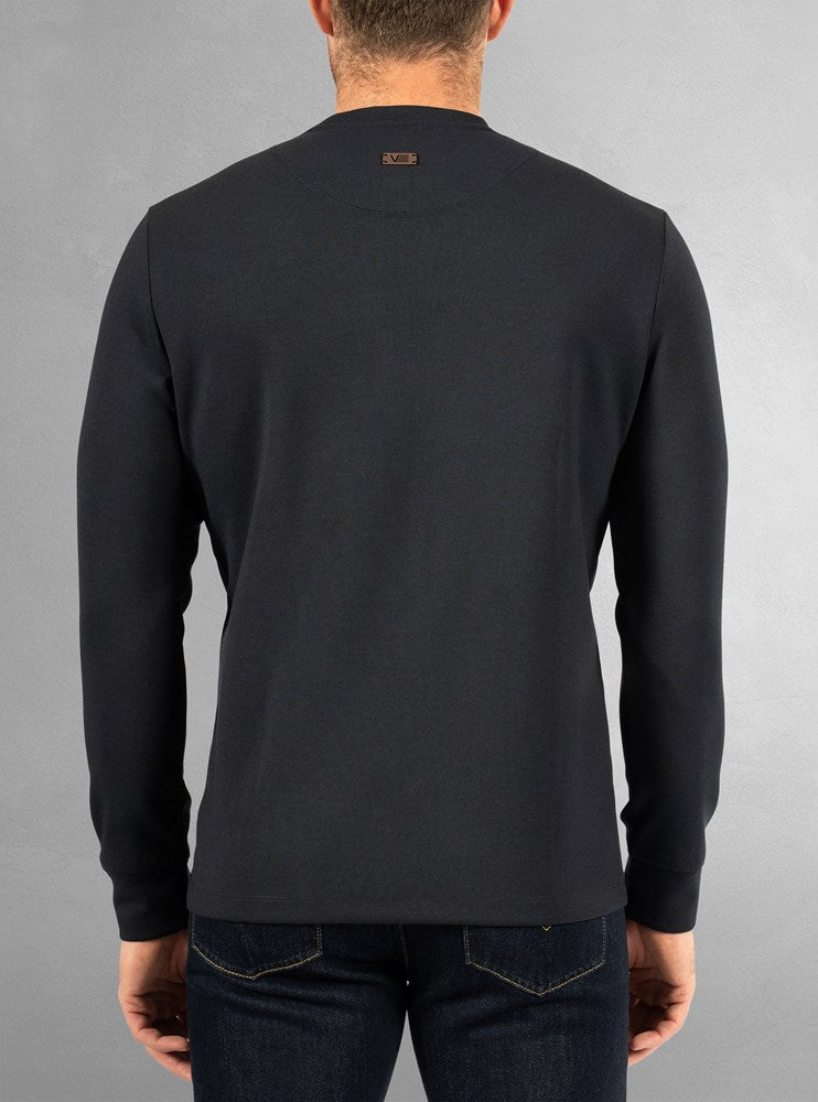 Men's long sleeve crew neck top