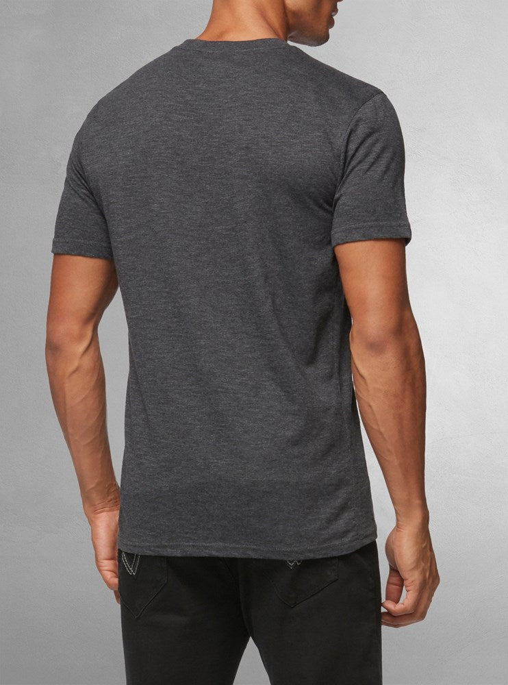 Men's basic v neck short sleeve t-shirt