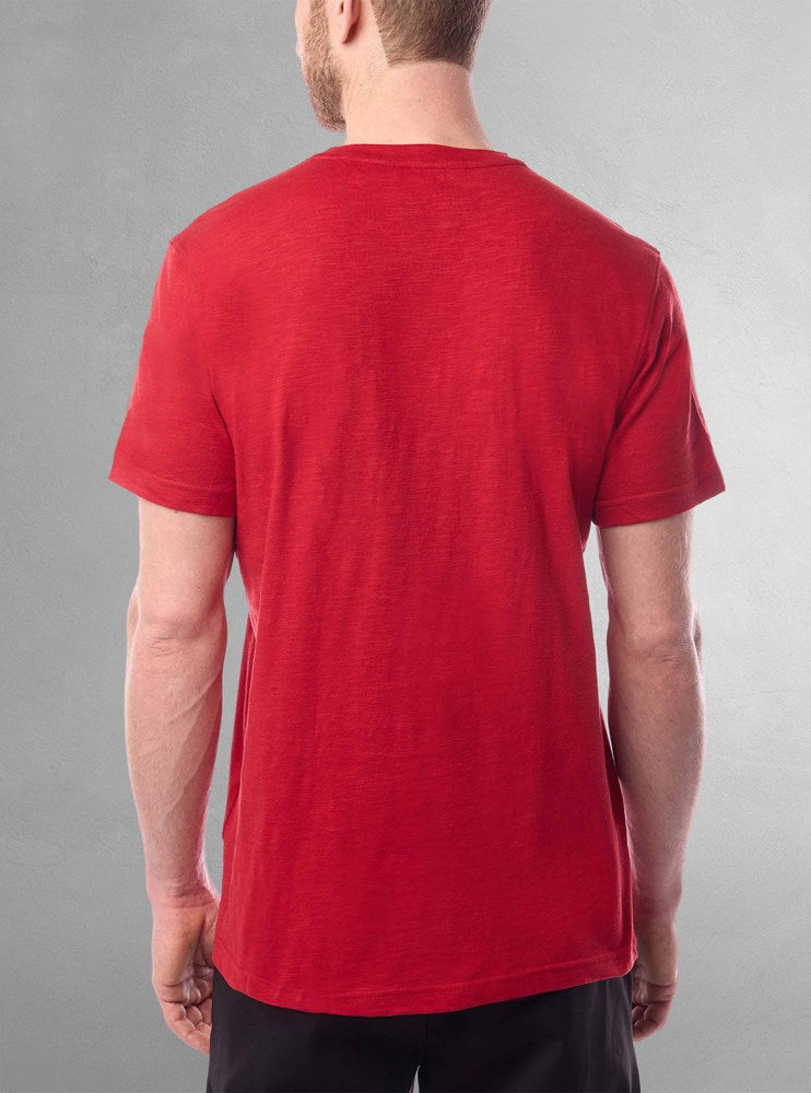 Men's basic v neck short sleeve t-shirt