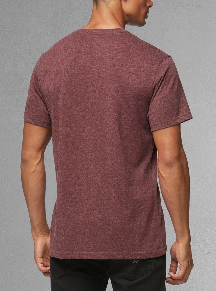 Men's basic v neck short sleeve t-shirt